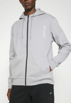 Remise 🔔 HUGO DEERIO - Sweat à Capuche Zippé - Silver 🎁 -HUGO Sales c31d256a0831429ab79b28b3496f1753