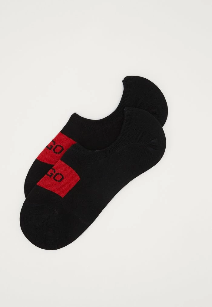 Tout neuf 🎉 HUGO LOW CUT LABEL 2 PACK - Socquettes - Black 😀 1 Tout neuf 🎉 HUGO LOW CUT LABEL 2 PACK - Socquettes - Black 😀
