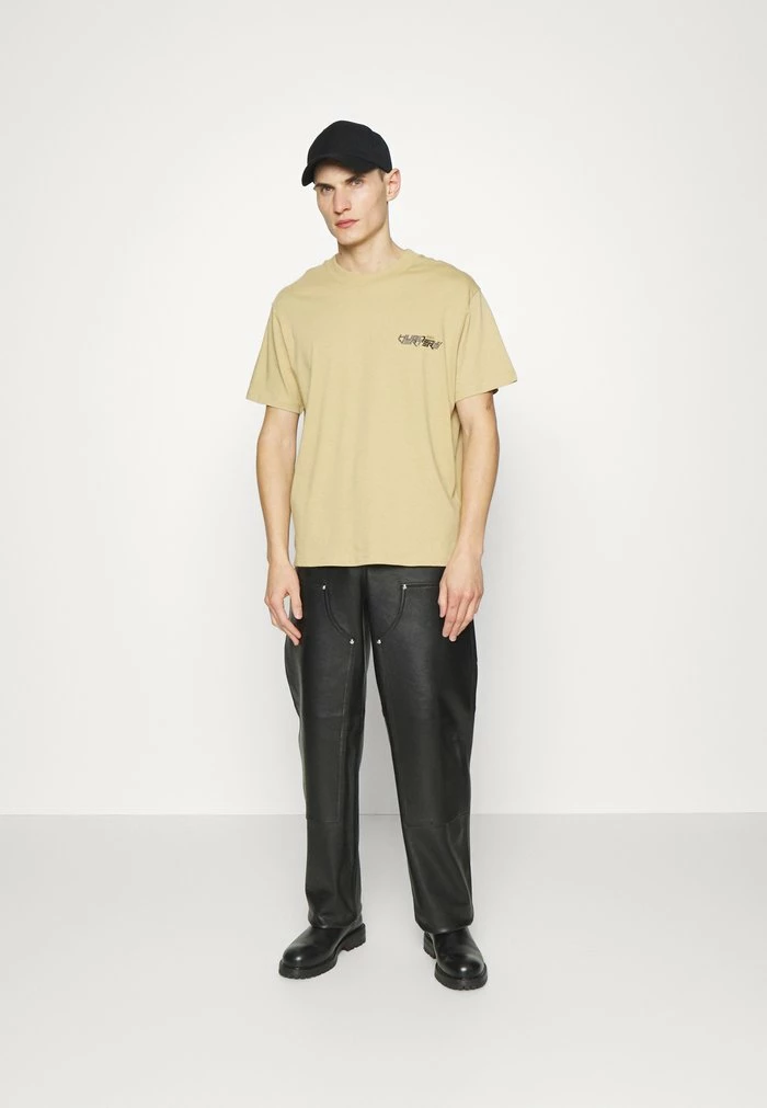 Le moins cher 🔔 HUGO DONAZ - T-shirt Imprimé - Medium Beige 😉 2 Le moins cher 🔔 HUGO DONAZ - T-shirt Imprimé - Medium Beige 😉 – Image 2