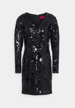 Top 10 🎁 HUGO KELIAS - Robe De Soirée - Black ✨ -HUGO Sales c45f06ea5b394f7a91901ac9ec96763f