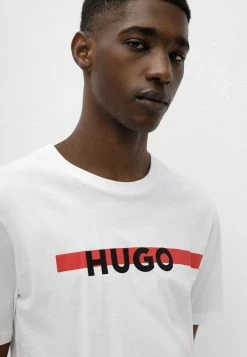 Bon marché 🔥 HUGO DZOKIS - T-shirt Imprimé - White 🧨 -HUGO Sales c4f75309f7d14a7f882f3a3e2109c41c