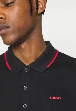 Promo 🔔 HUGO DINOSO - Polo - Black 💯 -HUGO Sales c589700bea5d49398d2ea6ff85992a37