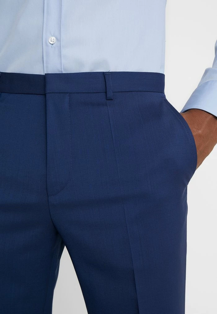 Tout neuf 🌟 HUGO HARTLEYS - Pantalon De Costume - Medium Blue 🌟 4 Tout neuf 🌟 HUGO HARTLEYS - Pantalon De Costume - Medium Blue 🌟 – Image 4