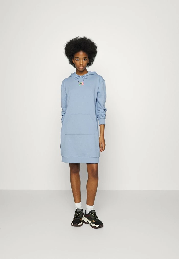 Coupon 🔔 HUGO DASERENA LABEL - Robe De Jour - Pastel Blue 😍 2 Coupon 🔔 HUGO DASERENA LABEL - Robe De Jour - Pastel Blue 😍 – Image 2