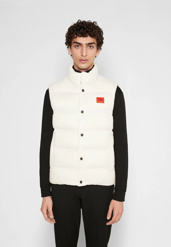 Grosses soldes ⭐ HUGO BALTINO - Veste Sans Manches - Natural 🎁 1 Grosses soldes ⭐ HUGO BALTINO - Veste Sans Manches - Natural 🎁
