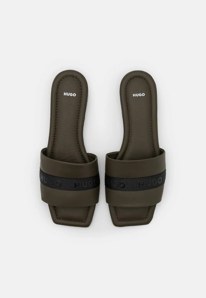 Offres ❤️ HUGO LOLA SLIDE - Mules - Dark Green ⭐ 5 Offres ❤️ HUGO LOLA SLIDE - Mules - Dark Green ⭐ – Image 5