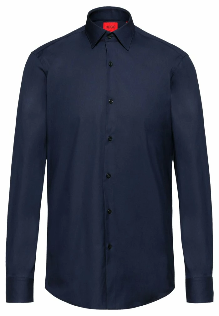 Offres 🔔 HUGO KENNO - Chemise Classique - Dark Blue 👍 6 Offres 🔔 HUGO KENNO - Chemise Classique - Dark Blue 👍 – Image 6