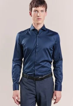 De gros 🔔 HUGO JASON - Chemise Classique - Dark Blue 🌟