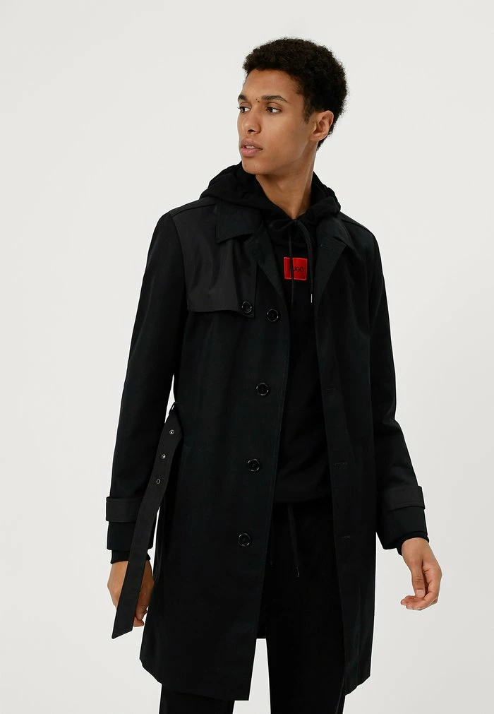 Grosses soldes 🔔 HUGO MELTON - Trench - Black 😉 4 Grosses soldes 🔔 HUGO MELTON - Trench - Black 😉 – Image 4