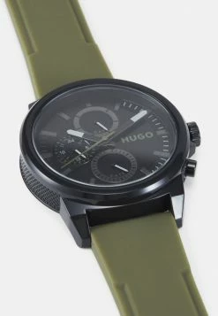 Coupon 👍 HUGO RELAX - Montre - Green/black ✔️ -HUGO Sales ca1f642814ed4aa4bffb7b9d81836bc5