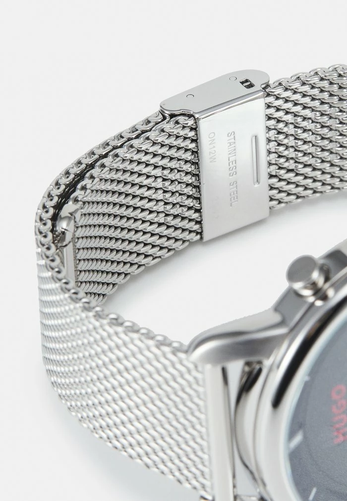 Coupon ⌛ HUGO ADVISE - Montre - Silver-coloured/black 🔥 4 Coupon ⌛ HUGO ADVISE - Montre - Silver-coloured/black 🔥 – Image 4