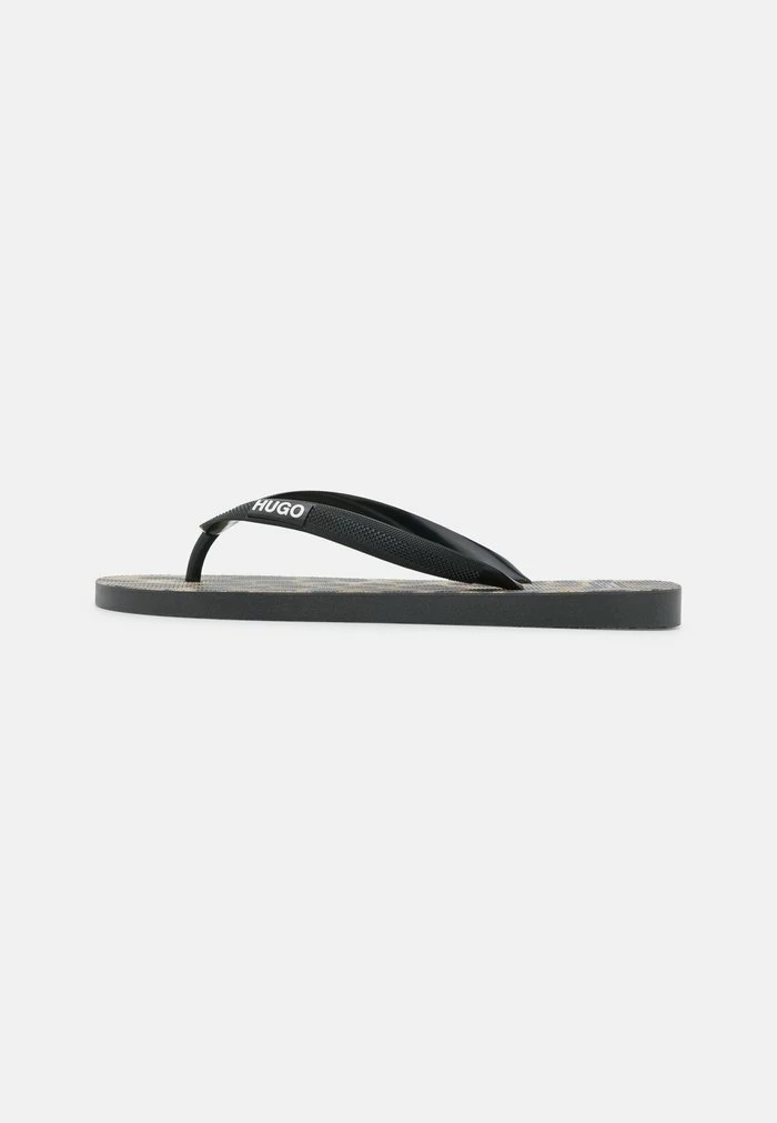 Promo 🎉 HUGO ONFIRE - Tongs - Black ⌛ 2 Promo 🎉 HUGO ONFIRE - Tongs - Black ⌛ – Image 2