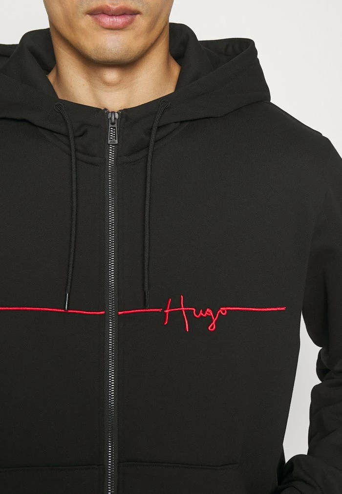 Tout neuf 🎁 HUGO Sweat à Capuche - Black ⌛ 7 Tout neuf 🎁 HUGO Sweat à Capuche - Black ⌛ – Image 7