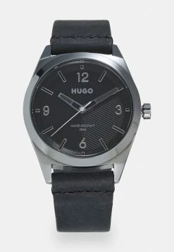 Top 10 💯 HUGO MAKE - Montre - Black/grey ⌛
