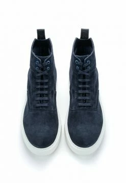 Meilleur prix 🌟 HUGO QUIVER - Bottines à Lacets - Dark Blue 👍 -HUGO Sales cd854f3891034f71b19dac5ad2651a08