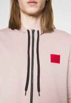 Promo 🧨 HUGO DAPLE - Sweat à Capuche Zippé - Light/pastel Brown 😍 -HUGO Sales cde337eb92f24579b378638c782877cc