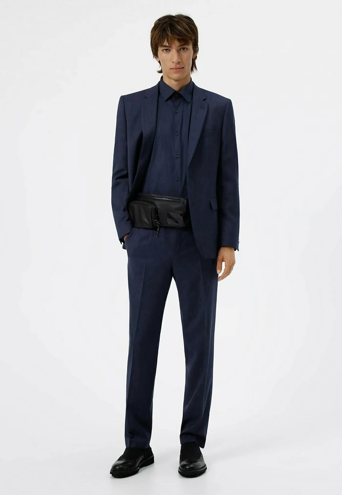 Offres 🔔 HUGO KENNO - Chemise Classique - Dark Blue 👍 2 Offres 🔔 HUGO KENNO - Chemise Classique - Dark Blue 👍 – Image 2