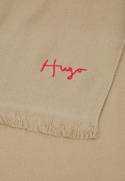Meilleure affaire ✔️ HUGO UNISEX - Écharpe - Medium Beige ⭐ -HUGO Sales cf493add701c4743bb40f61a72503971