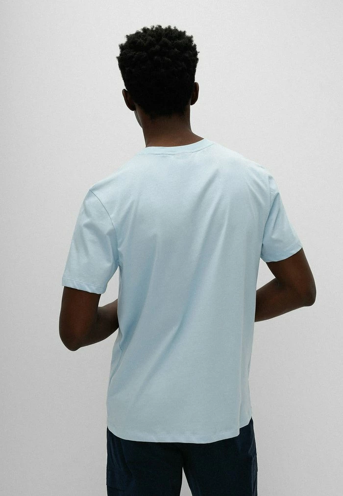 Le moins cher ✔️ HUGO DALTOR - T-shirt Imprimé - Light Blue 🤩 3 Le moins cher ✔️ HUGO DALTOR - T-shirt Imprimé - Light Blue 🤩 – Image 3