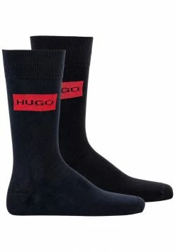 Meilleur prix 🎉 HUGO 2 PACK - Chaussettes - Schwarz Hellblau 🔥