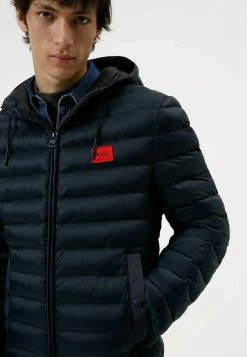 Vente flash 👍 HUGO BALIN - Veste Mi-saison - Dark Blue ✨ -HUGO Sales d08ffe74a81b4a3e96399bf52a0019cb