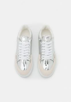 Remise ⭐ HUGO VERA LACE UP - Baskets Basses - Silver-coloured 🎉 -HUGO Sales d0dbd05064b24f068a32dba42fd0e24d