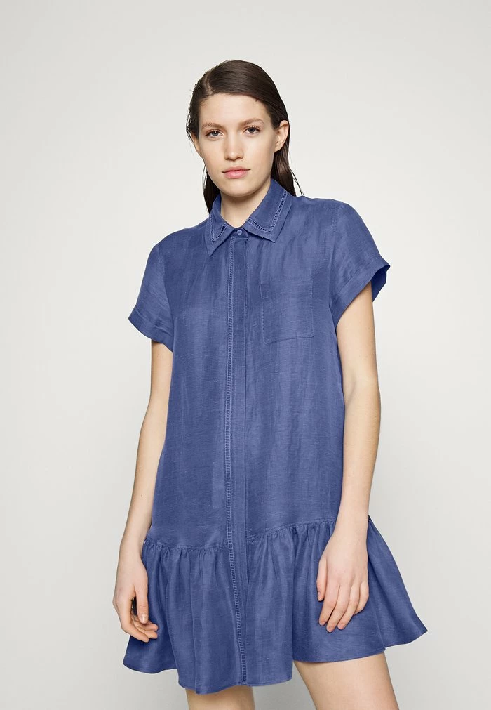 Coupon 🌟 HUGO KARLASTI - Robe Chemise - Dark Blue 💯 1 Coupon 🌟 HUGO KARLASTI - Robe Chemise - Dark Blue 💯