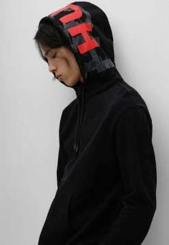 Meilleur prix 🛒 HUGO DYNDALE - Sweat à Capuche Zippé - Black ⭐ -HUGO Sales d165923a64604d0a8428cabb986adc3f