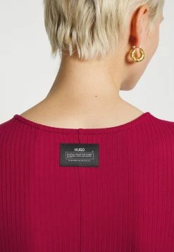 Meilleur prix 😀 HUGO NEXINE - T-shirt à Manches Longues - Open Red ⌛ -HUGO Sales d165b7358b8a44e6a088586a4ad3ace8