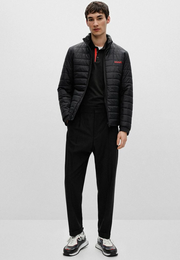 Budget 👍 HUGO DICHELANGELO - Polo - Black 😉 2 Budget 👍 HUGO DICHELANGELO - Polo - Black 😉 – Image 2