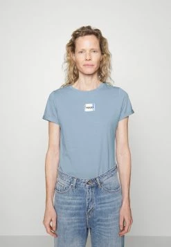 Sortie 🎁 HUGO THE SLIMTEE - T-shirt Imprimé - Light Pastel Blue 🥰