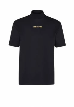 Promo 🥰 HUGO DAKAYO METALLIC UNISEX - T-shirt Imprimé - Black/gold 🎉 -HUGO Sales d2237a50ed1d4476b34bcad441ec1bc3