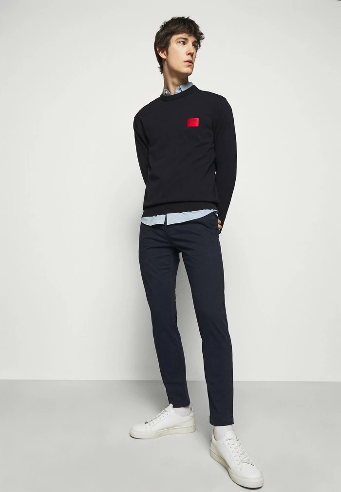 Grosses soldes 🤩 HUGO DAVID - Chino - Dark Blue 🎁 2 Grosses soldes 🤩 HUGO DAVID - Chino - Dark Blue 🎁 – Image 2