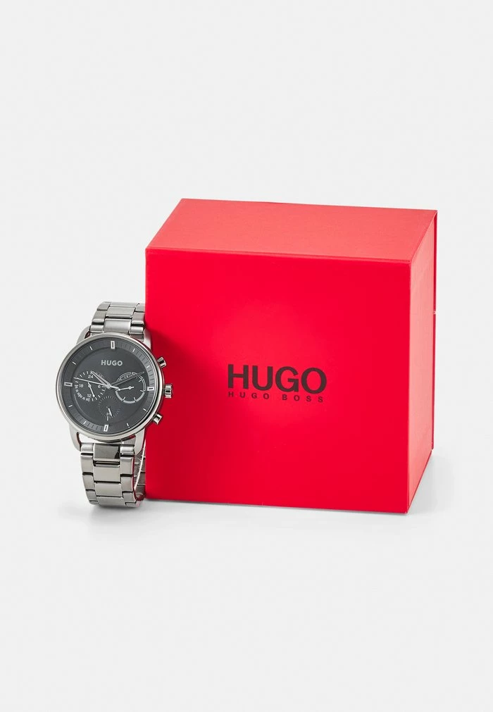 Remise 👍 HUGO ADVISE - Montre - All Gunmetal ❤️ 4 Remise 👍 HUGO ADVISE - Montre - All Gunmetal ❤️ – Image 4