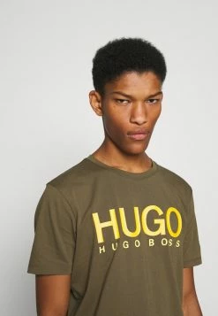 Offres 🔔 HUGO DOLIVE - T-shirt Imprimé - Green 🥰 -HUGO Sales d3964c949d3e42d1997850da7692e0b3