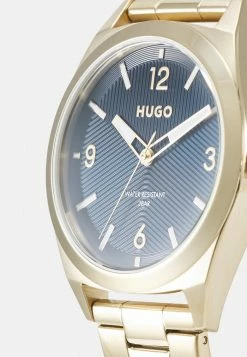 Meilleur prix 🎁 HUGO MAKE - Montre - Gold-coloured/blue 😉 -HUGO Sales d400146e0131493aa860eb1c4d121ed0