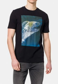 Top 10 👏 HUGO T-shirt Imprimé - Black 😉