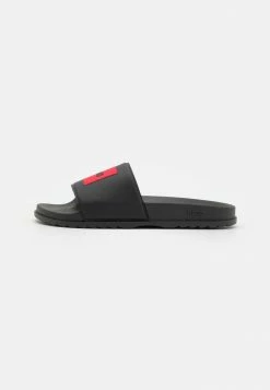 Vente flash 🤩 HUGO MATCH IT - Mules - Black 🥰