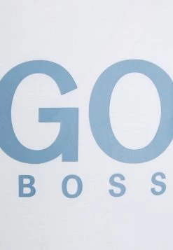 Nouveau 🔔 HUGO DOLIVE - T-shirt Imprimé - White 😉 -HUGO Sales d42702b9f0454d90bef4ed6613f46576