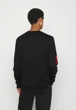 De gros 🌟 HUGO DOLLINS - Sweatshirt - Black 🥰 -HUGO Sales d4cc19f3e2eb4c5b9ffb68e2d1e5bd3c