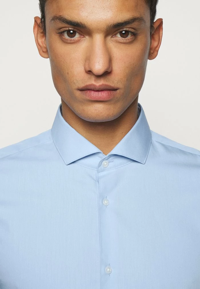 Top 10 🧨 HUGO ERRIK SLIM FIT - Chemise Classique - Light Pastel Blue 👏 4 Top 10 🧨 HUGO ERRIK SLIM FIT - Chemise Classique - Light Pastel Blue 👏 – Image 4