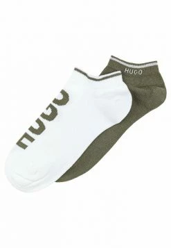 Meilleure vente 🛒 HUGO LOGO 2 PACK - Chaussettes - Khaki 🧨