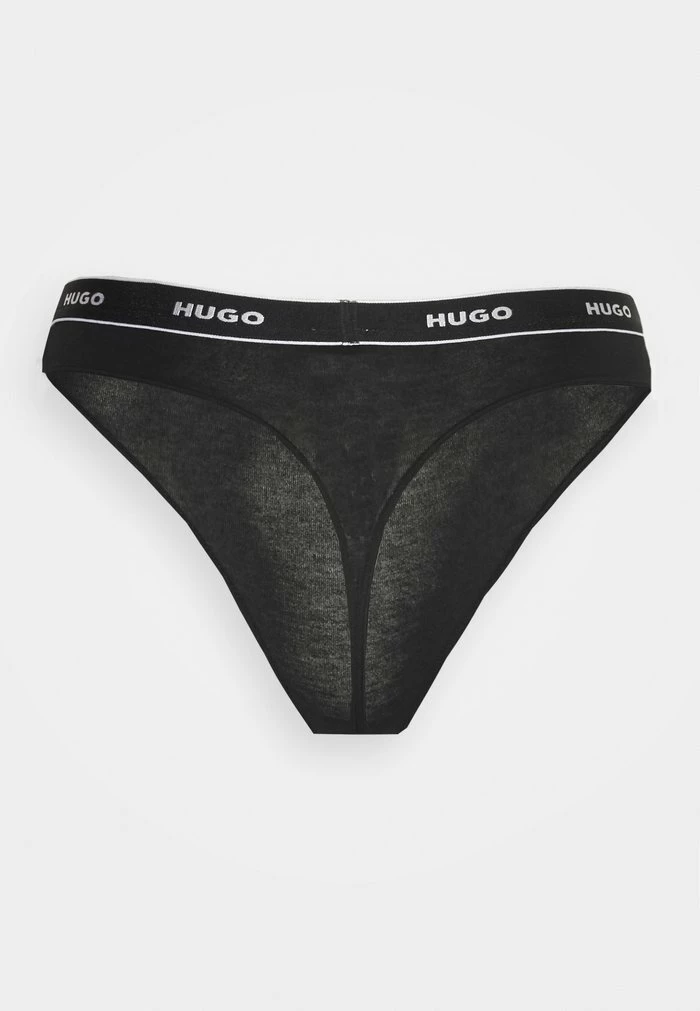 Le moins cher 🔥 HUGO THONG 3 PACK - String - Black 😀 3 Le moins cher 🔥 HUGO THONG 3 PACK - String - Black 😀 – Image 3