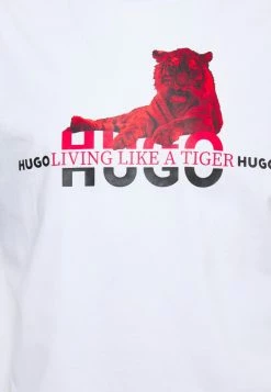 Bon marché ❤️ HUGO DATERTIGER - T-shirt Imprimé - White 🎉 5 Bon marché ❤️ HUGO DATERTIGER - T-shirt Imprimé - White 🎉 -HUGO Sales d68f81f8c4cc44cea7fb4ee8bcb80347