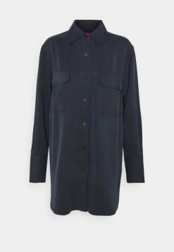 Meilleur prix 🛒 HUGO ERSELIA - Chemisier - Open Blue ❤️ -HUGO Sales d72c087ca6904508aa6dcb6e857d0fdc