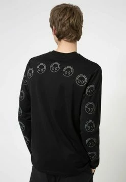 Remise 🔔 HUGO X Smiley® DOREIGNER - T-shirt à Manches Longues - Black 🎉 -HUGO Sales d75d84e31a704128a1dc09825c72cf4d