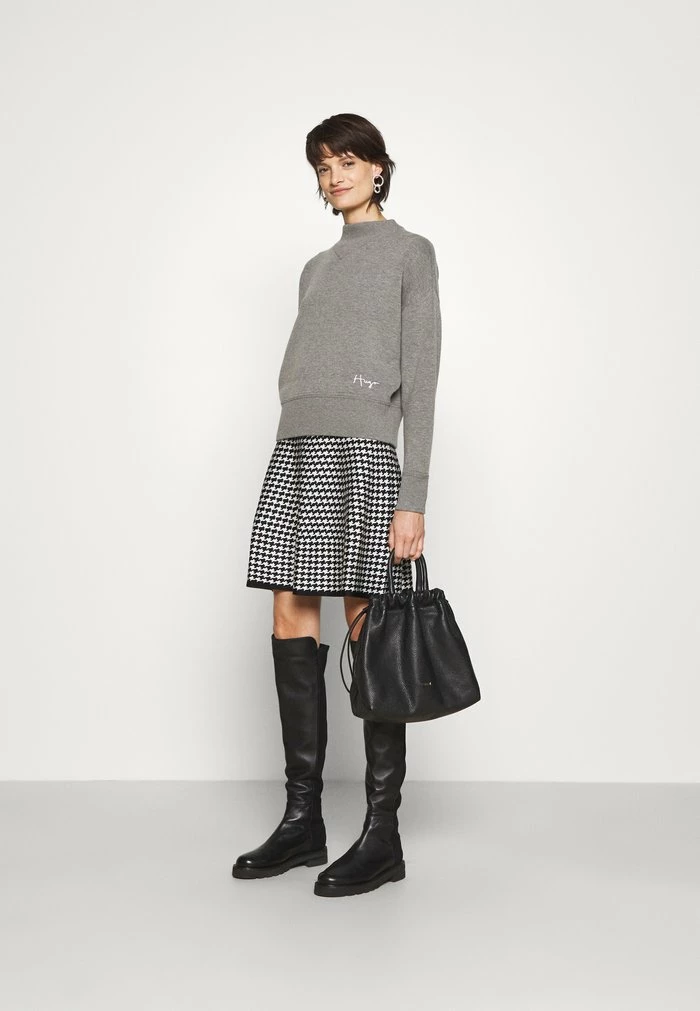 Meilleur prix ✨ HUGO SIDALIA - Pullover - Medium Grey 🎁 2 Meilleur prix ✨ HUGO SIDALIA - Pullover - Medium Grey 🎁 – Image 2