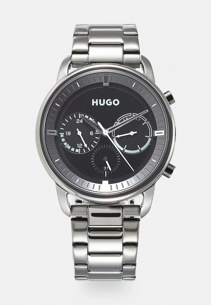 Remise 👍 HUGO ADVISE - Montre - All Gunmetal ❤️ 1 Remise 👍 HUGO ADVISE - Montre - All Gunmetal ❤️