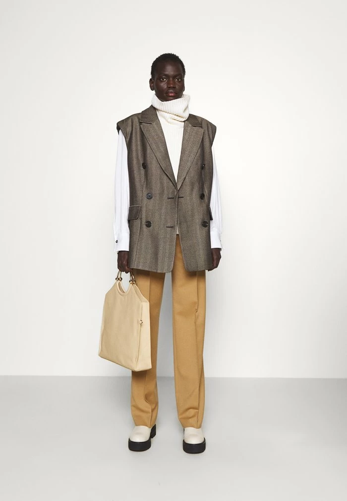 Remise ❤️ HUGO HULANA - Pantalon Classique - Light/pastel Brown ✨ 2 Remise ❤️ HUGO HULANA - Pantalon Classique - Light/pastel Brown ✨ – Image 2