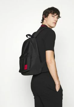 Budget 😀 HUGO ETHON 🎒 BACKPACK - Sac à Dos - Black 🔥